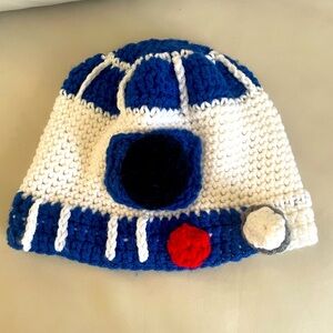 Handmade R2D2 beanie